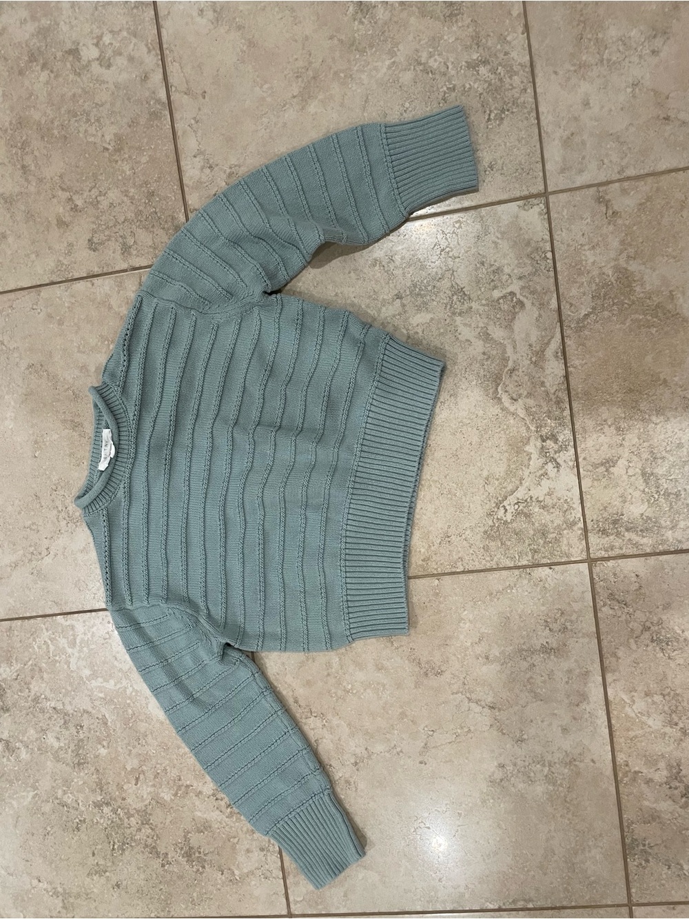 Unbranded Light Blue Crewneck Knit Sweater